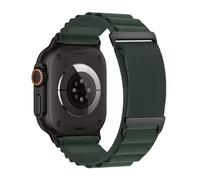 Correa Alpine Loop suave y transpirable compatible con Apple Watch Ultra 3/Ultra 2/Ultra, Series 10/9/8/76/5/4/3/SE, 49 mm, 45 mm, 44 mm, 42 mm, 41 mm, 40 mm, 38 mm, correa ajustable de