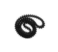 Correa Alternadora Paso De Correa Síncrona Goma Dentada Doble Cara D5M = Perímetro 5mm D5M770 ~ D5M1350 Ancho 10/15/20/25mm Cinta Transportadora Negra(10mm,D5M1250)