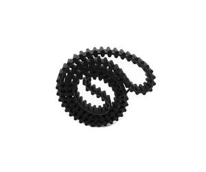 Correa Alternadora Paso De Correa Síncrona Goma Dentada Doble Cara D5M = Perímetro 5mm D5M770 ~ D5M1350 Ancho 10/15/20/25mm Cinta Transportadora Negra(20mm,D5M830)