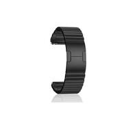 Correa Amazfit GTR 3 Pro Cierre lateral de metal Diseño dividido KRD35 Negro | Color: negro