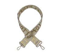 Correa Ancha Bolso Bandolera Women's Bag Strap Wide Colored Letter Nylon Adjustable Belt Handbag Crossbody Shoulder Bag Accessories Replacement Long Belt Bolso Crossbody Cambiar(Gold)