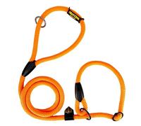 Correa Antitirones Tipo Lazo para Perros, 160 cm. Naranja