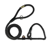 Correa Antitirones Tipo Lazo para Perros, 160 cm. Negro