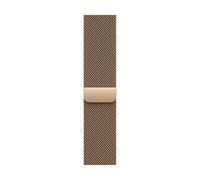Correa Apple Milanese Loop Oro Acero Inoxidable Compatible Apple Watch 38 40 41 mm