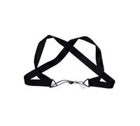 CORREA ARNES - Fagot 50 mm Unisex (Negro)