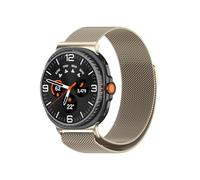 Correa autocebante de metal Milan for Samsung Galaxy Watch 8 Classic/Watch7 Ultra de 47 mm(Starlight,For Galaxy watch 8 44mm)