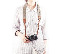 Correa bandolera vintage compatible con Sony NEX cámara neck strap empuñadura hombro cinturón cuello A7C A7S A7 A7R A9 A77 A99 RX10 RX1 R MARK I II III IV V A6600 A6500 A6400 A6300 A6100 A5100