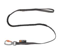 Correa Bungee Touring Para Perros Non-Stop Negra Reflexiva