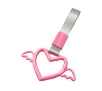 Correa Cardícola Para Manijas De Auto,Accesorio De Correa De Mano Con Corazón Para Automóvil | Colgante Decorativo Para Interior Y Exterior De Vehículos Auto SUV Sedán Trenes Metro