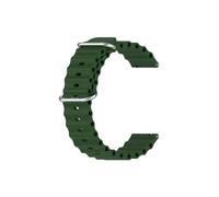 Correa Compatible Colmi KT60 Océano Silicona 22mm | Color: Verde