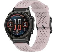 Correa Compatible con Garmin Fenix 8, 20/22/26mm QuickFit. Pulsera de Silicona con Hebilla Metálica para Enduro, Fenix, Tactix, Descent, Instinct, epix, Approach, Forerunner