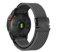 Correa Compatible con Garmin Fenix 8 47mm/7/6/6 Pro/5/5 Plus, Correa de Nylon Deportiva Elástica de 22mm para Forerunner 935/945/Instinct 2/Approach S60/S62
