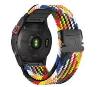 Correa Compatible con Garmin Fenix 8 51mm/7X/6X/6X Pro/5X/5X Plus/3/3 HR, Correa de Repuesto Nylon Deportiva Elástica 26mm para Fenix 3 Sapphire/7X Sapphire Solar/D2 Delta PX