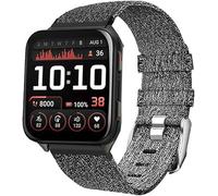 Correa Compatible con Garmin Venu X1 24mm Correa, Compatible con Garmin Venu X1 Smartwatch Respirable Nylon Tela Correas de Repuesto para Mujeres y Hombres