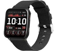 Correa Compatible con Garmin Venu X1 24mm Correa, Compatible con Garmin Venu X1 Smartwatch Respirable Nylon Tela Correas de Repuesto para Mujeres y Hombres