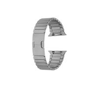 Correa compatible con Honor Watch GS 3 Clip de diseño de rayas de metal KRD82 Plata | Color: Oro
