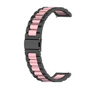 Correa Compatible con Polar Ignite 2 Banda, 20mm Pulsera de Metal de Acero Inoxidable para Polar Ignite/Ignite 2/Ignite 3/Unite/Pacer/Pacer Pro, Mujer Hombre, Rosa