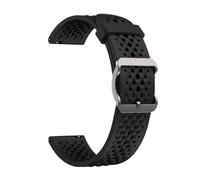 Correa Compatible For Suunto Run/Ocean/Race S/Correa Transpirable De Malla Silicona Vertical Compatible For S(Black,22mm universal)