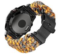 Correa compatible Garmin, Paracord 550 militar resistente correa de liberación rápida para Garmin Fenix 5 /Fenix 6/Forerunner/Approach/MARQ/quatix correa de repuesto para hombres