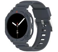 Correa con carcasa de TPU para Samsung Galaxy Watch 9 8 40 mm 2 en 1 banda negra