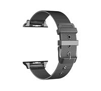 Cool Correa Metal Negro para Apple Watch 38/40mm Series 1/2/3/4/5/6/SE