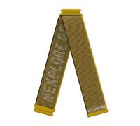 Correa Coros 22mm Nailon Amarillo