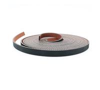 Correa Correa Síncrona 2GT GT2 RF 2MGT 2M Ancho Conteo Tiempo Abierto 6/9/10/15mm Para Piezas Impresora 3D Voron Abierta Goma Drive Belt(50M,RUBBER (DUSTPROOF)_10MM)