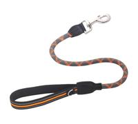 Correa corta para perro, correas elásticas de nailon, cuerda de entrenamiento para perros con mango acolchado y costuras reflectantes para perros pequeños, medianos y grandes