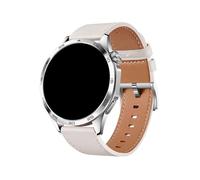 Correa cuero 22mm For HUAWEI WATCH GT 6 5 4 46mm Ultimate2 Band 20mm For Garmin VivomoveLuxe/Trend/Style/Sport/HR pulsera accesorios(White,For GT6 GT5 46mm)