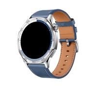 Correa cuero 22mm For HUAWEI WATCH GT 6 5 4 46mm Ultimate2 Band 20mm For Garmin VivomoveLuxe/Trend/Style/Sport/HR pulsera accesorios(Blue,20mm Vivomove Trend)