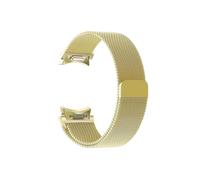 Correa de 20mm for Samsung Galaxy Watch 6/5/4/Classic 47mm 43mm 40mm 44mm pulsera Milanese Loop correa for Galaxy Watch 5 pro 45mm (Color : Gold, Size : For Watch 6 Classic 47mm)