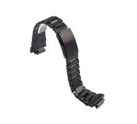 Correa de acero inoxidable adecuada for reloj Casio Small Square DW5600 GW-B5600 GW-M5610 con caja modificada y accesorios for reloj de hombre(Black strap,For GW-M5610)