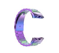 Correa de acero inoxidable apta for Garmin Forerunner 45 45s, correa de reloj, pulsera de Metal apta for Garmin forerunner Swim 2/45/45S(Colorful,For forerunner 45)
