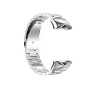 Correa de acero inoxidable apta for Garmin Forerunner 45 45s, correa de reloj, pulsera de Metal apta for Garmin forerunner Swim 2/45/45S(Silver,For forerunner 45)