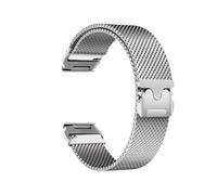 Correa de acero inoxidable compatible con for Garmin Fenix 8, 7X, 7 Pro, Fenix 6X, 5X, 5Plus, Tactix 7, Forerunner 965, 955, pulsera de ajuste rápido(Silver,For Garmin Feinx 5 5Plus)