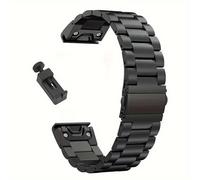 Correa de acero inoxidable de 22 mm y 26 mm para Garmin Fenix 8 7 Pro 7X 6 6X 5X 8X Plus, banda de metal para Garmin Pro 7 Pro