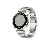 Correa De Acero Inoxidable De Metal De 18 Mm Apta For HUAWEI WATCH GT 4 Pulsera De Eslabones De 41 Mm Correa De Reloj Apta For Garmin Forerunner 265S 255S/Venu 3S Band(Silver Rose Gold)