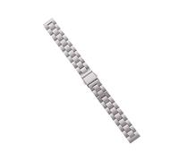 Correa de acero inoxidable de tres cuentas compatible con Garmin Lily 2, correa de acero inoxidable adecuada for accesorios de reloj for Garmin