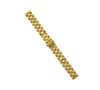 Correa de acero inoxidable de tres cuentas compatible con Garmin Lily 2, correa de acero inoxidable adecuada for accesorios de reloj for Garmin