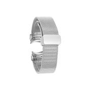 Correa de acero inoxidable Quic kFit for Samsung Galaxy Watch 6 5 4 44mm 40mm/6Classic 47mm 43mm/4 Classic 46mm 42mm/5 Pro 45mm Correa de reloj milanesa sin espacios(Style-2,For Galaxy Watch 4 40mm)