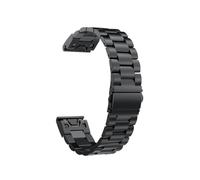 Correa De Acero Inoxidable QuickFit De 20, 22 Y 26MM For Garmin Fenix 5, 5X, 5S, 6X, 6S, 6, 3HR, Compatible Con Fenix7, 7x, 7s, 945, 955, Correa De Reloj De Metal(Black,22mm Fenix7 6 5 935)