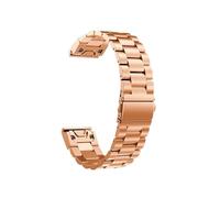 Correa De Acero Inoxidable QuickFit De 20, 22 Y 26MM For Garmin Fenix 5, 5X, 5S, 6X, 6S, 6, 3HR, Compatible Con Fenix7, 7x, 7s, 945, 955, Correa De Reloj De Metal(Rose gold,22mm Fenix7 6 5 935)