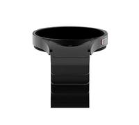 Correa de acero inoxidable sin huecos for Samsung Galaxy watch 6 classic 47mm 43mm Band 4 42 46mm pulsera for Watch4 5 pro 44mm 40 45mm(Black,For Watch 6 Classic 47mm)