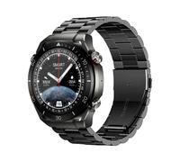 (Correa de acero negra) Reloj inteligente deportivo WS-20 de 1,43 pulgadas IP67 compatible con llamadas