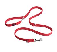 Company of Animals Collar Halti Correa multifunción con doble enganche, ideal para antitirones Entrenamiento canino. Cómoda de sostener. Apta para perros pequeños y cachorros (Talla S, Rojo)