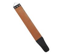 Correa de Afilado Correa de afeitar cuero genuino doble capa for barbería, 46 x 6 cm, for afilar navajas rectas para Peluquero Maquinilla de Afeitar Recta