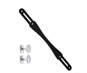 Correa de agarre portátil para JBL Xtreme5 Xtreme4 Xtreme3 Xtreme2 con construcción de silicona y diseño de ajuste optimizado (negro)