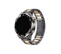 Correa de ajuste rápido de titanio de lujo for Huawei Watch 4 Pro Watch GT4 46MM 3 Pro Ultimate Correa de metal apta for pulsera Honor GS Pro 22MM(Gray Gold,For Huawei GT3 Pro)