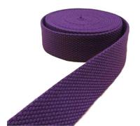 Correa de algodón Correas de lona 38mm y 5 metros, correas for bolsa, algodón, nailon, correa for mochila DIY, accesorios for cinturón for costura(Deep purple)