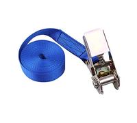 Correa de amarre de trinquete de 1-10 m con hebilla de metal, 6 colores, correa tensora resistente, 819 kg (rojo, amarillo, azul, verde militar, negro, gris)